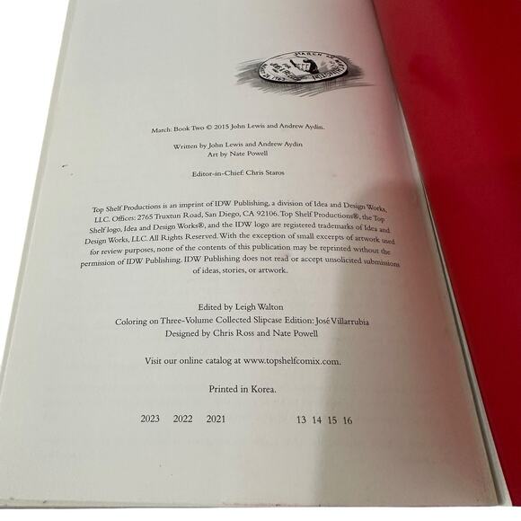 March Trilogy Books 1-3 by John Lewis Andrew Aydin Nate Powell - Picture 12 of 13